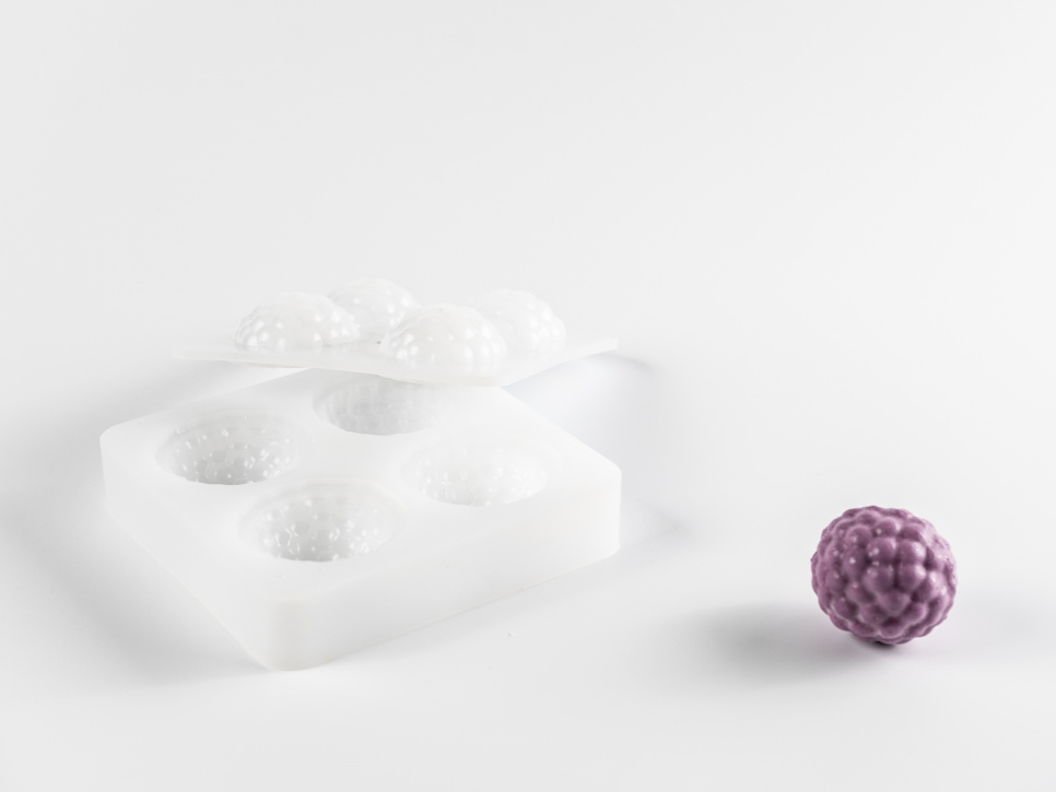Silikoneform til dekoration, Blackberry - 100% Chef i gruppen Bagning / Bageforme / Silikone forme hos The Kitchen Lab (1532-31090)
