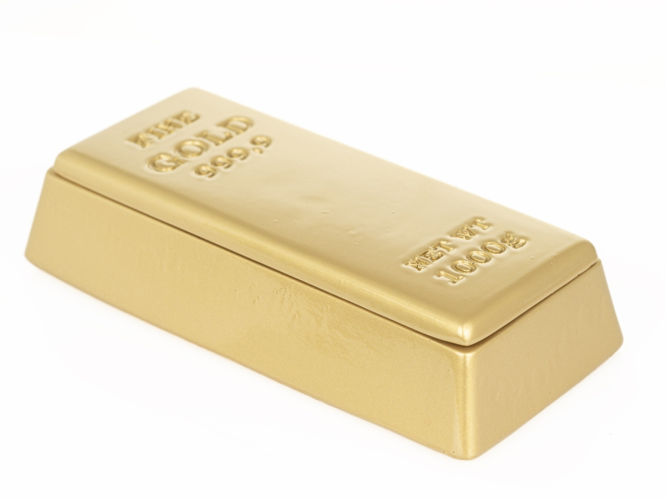 Serveringsfad, Gold bar, 21 x 10 cm - 100% Chef i gruppen Borddækning / Tallerkener, Skåle og Fade / Fad hos The Kitchen Lab (1532-31114)