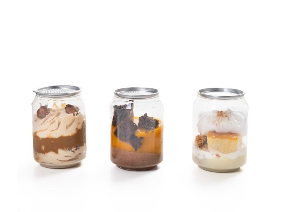 Peel off lids - 25 cl, 33 cl & 50 cl, 100-Pack. - 100% Chef