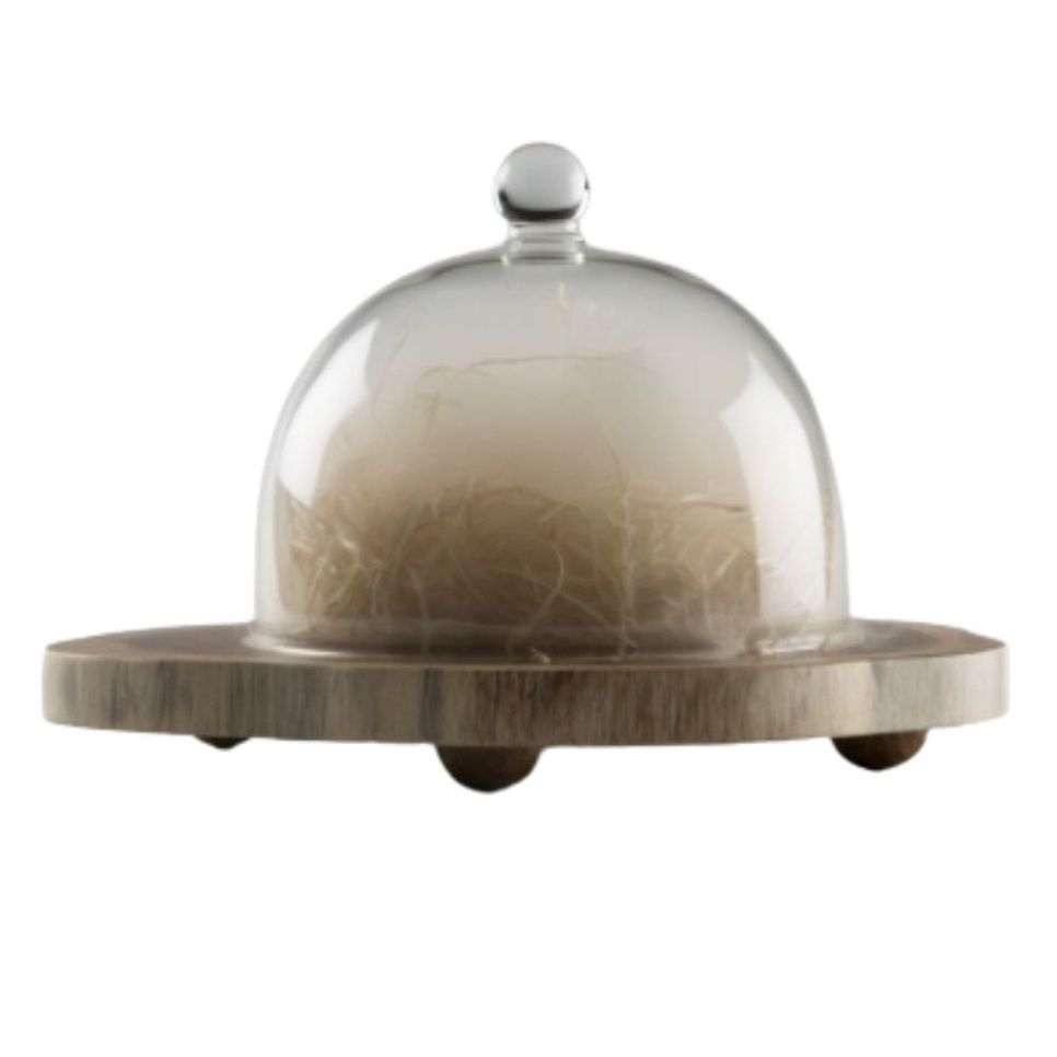 Glasklokke, 18 cm, 6-pak - 100% Chef