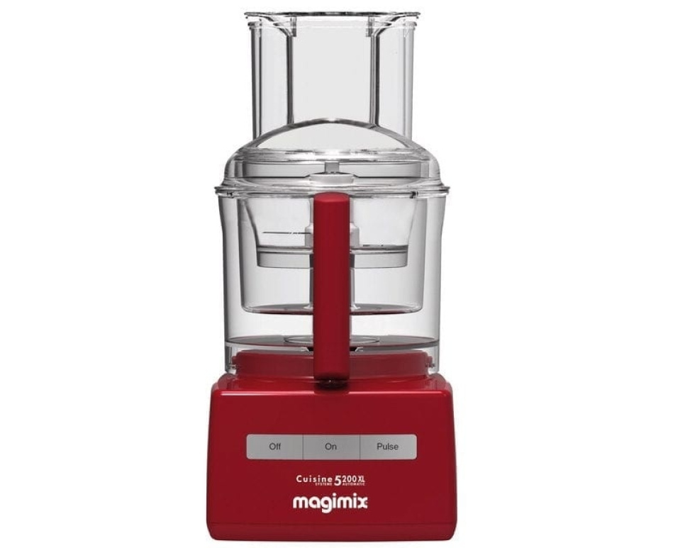 Magimix CS 5200 XL foodprocessor, rød i gruppen Køkkenmaskiner / Blender & Hakker / Food processor hos The Kitchen Lab (1544-14596)