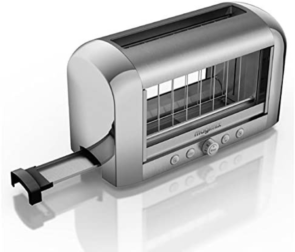 Brødrister, Vision, 2 skiver, sort/stål - Magimix Brødrister, Vision, 2 skiver, sort/stål - Magimix