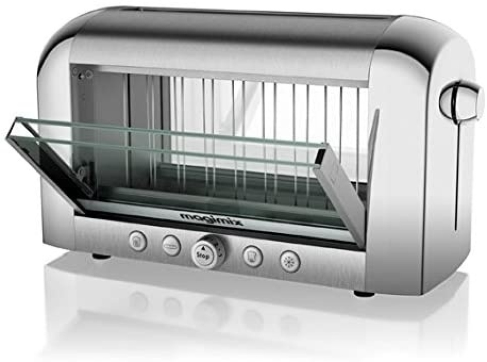 Brødrister, Vision, 2 skiver, sort/stål - Magimix Brødrister, Vision, 2 skiver, sort/stål - Magimix