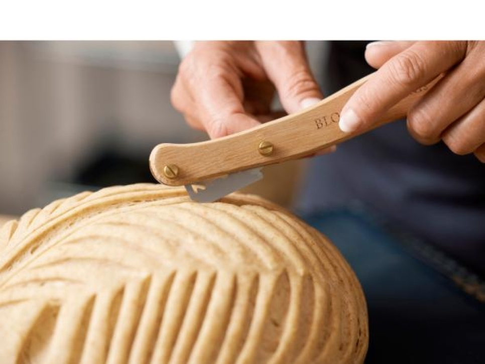 Dejudstikker med træhåndtag - Blomsterberg