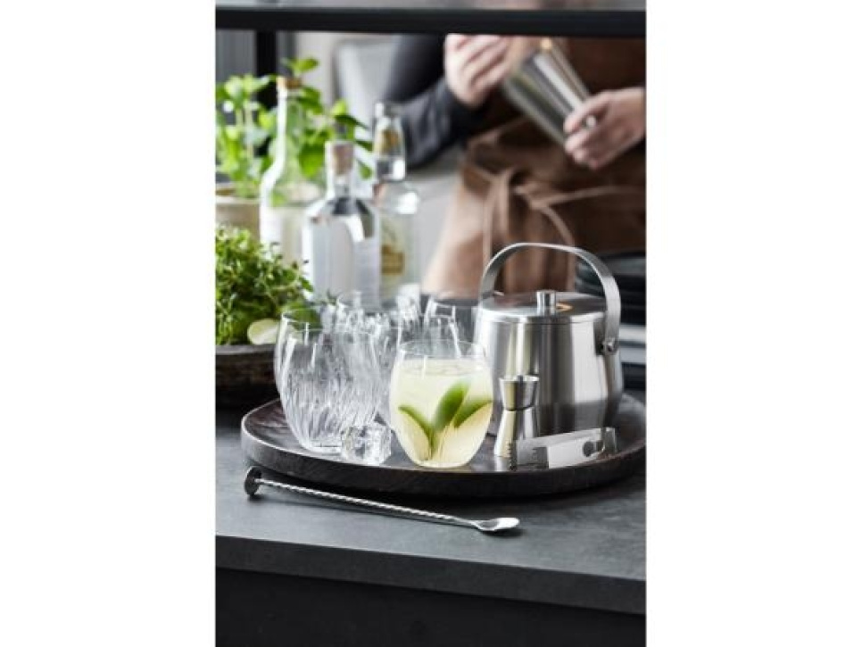 Isspand i børstet stål - Bredemeijer