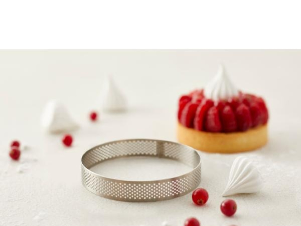 Perforeret stansering 8 x 2 cm - Blomsterberg Perforeret stansering 8 x 2 cm - Blomsterberg