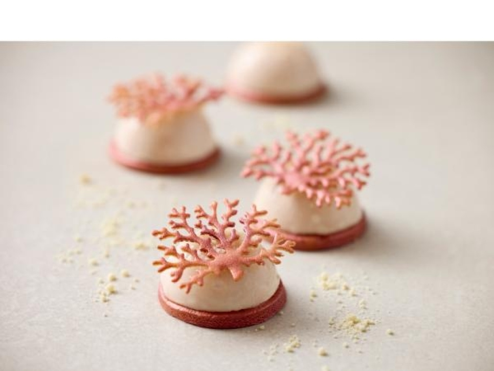 Silikoneform til tuile, Træ - Blomsterberg