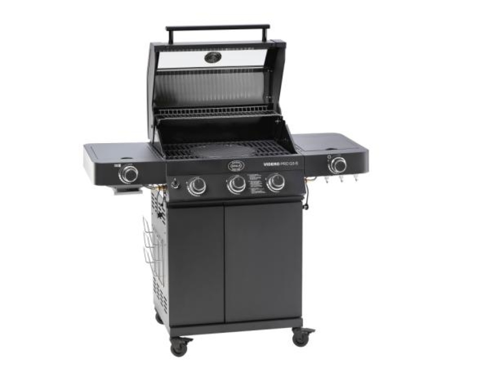 Videro PRO G3-S Vario+ gasgrill, 1700 W - Rösle Videro PRO G3-S Vario+ gasgrill, 1700 W - Rösle
