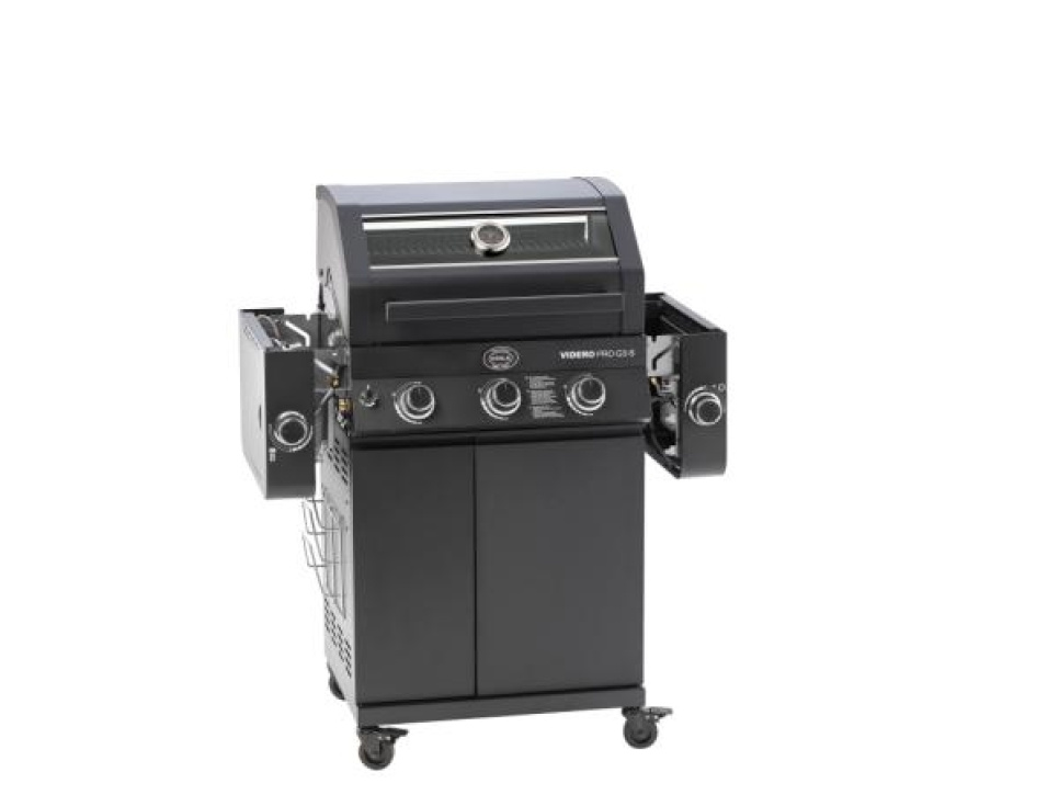 Videro PRO G3-S Vario+ gasgrill, 1700 W - Rösle Videro PRO G3-S Vario+ gasgrill, 1700 W - Rösle
