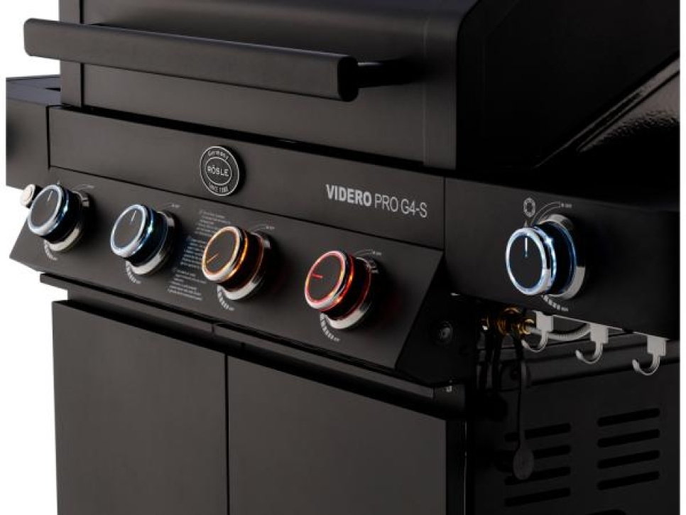 Videro PRO G3-S Vario+ gasgrill, 1700 W - Rösle Videro PRO G3-S Vario+ gasgrill, 1700 W - Rösle