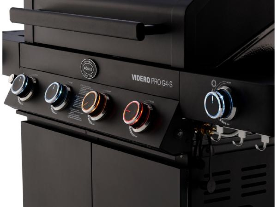 Videro PRO G6-S Vario+ gasgrill, 27500 W - Rösle Videro PRO G6-S Vario+ gasgrill, 27500 W - Rösle