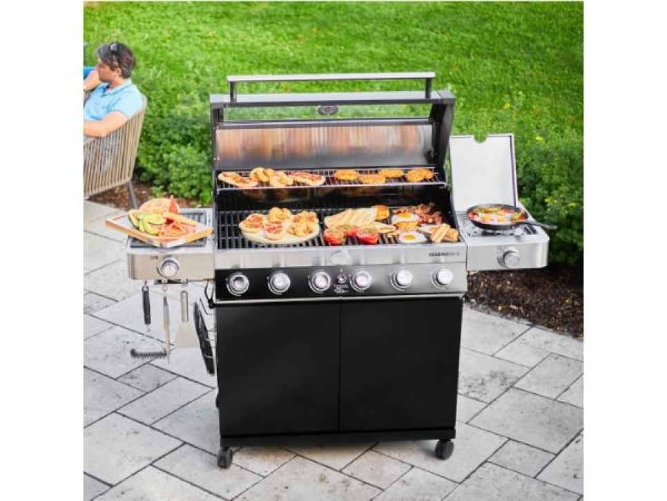 Videro G6-S Vario+ gasgrill, 27500 W - Rösle Videro G6-S Vario+ gasgrill, 27500 W - Rösle