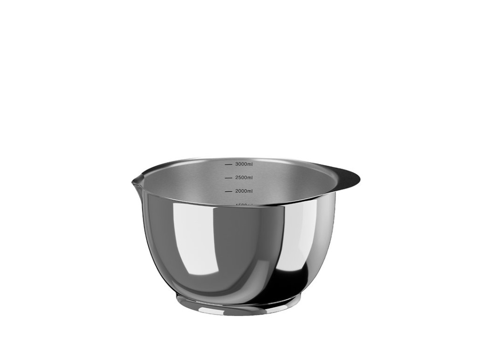 Blandeskål i rustfrit stål, 3 L, Margrethe - Rosti i gruppen Madlavning / Køkkenredskaber / Opbevaring hos The Kitchen Lab (1544-35996)