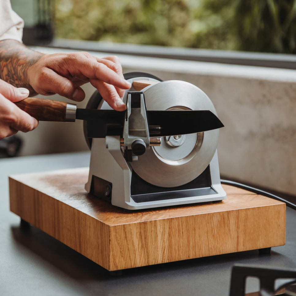 Tormek T-1 Elektrisk knivsliber, Zinkgrå