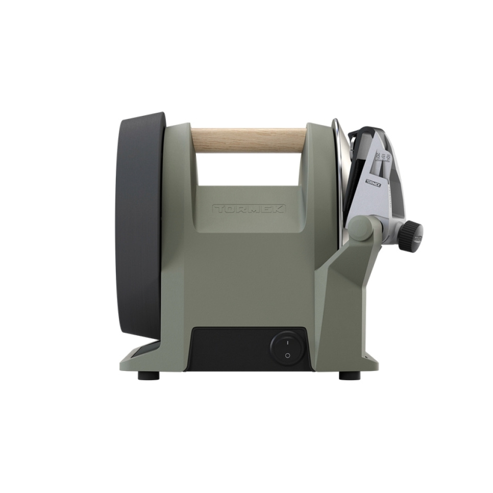 Tormek T-1 Elektrisk knivsliber, Ash Green i gruppen Madlavning / Køkkenknive / Kniv-pleje / Knivsliber hos The Kitchen Lab (1545-33742)