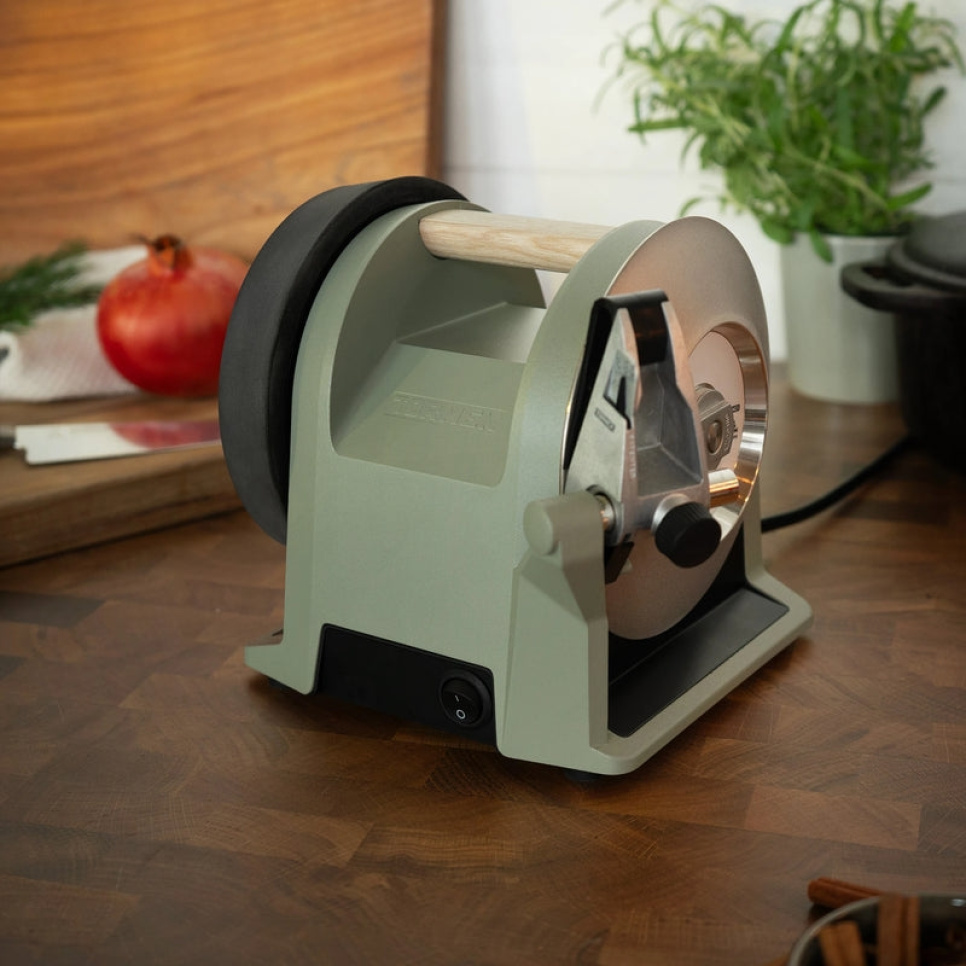 Tormek T-1 Elektrisk knivsliber, Ash Green