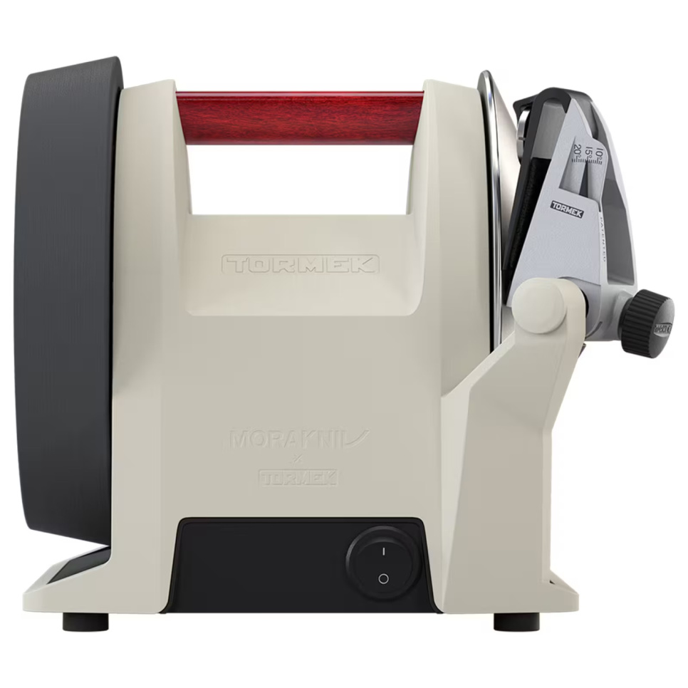 Tormek x Morakniv 1891, T-1 elektrisk knivsliber, White Linen i gruppen Madlavning / Køkkenknive / Kniv-pleje / Knivsliber hos The Kitchen Lab (1545-33743)