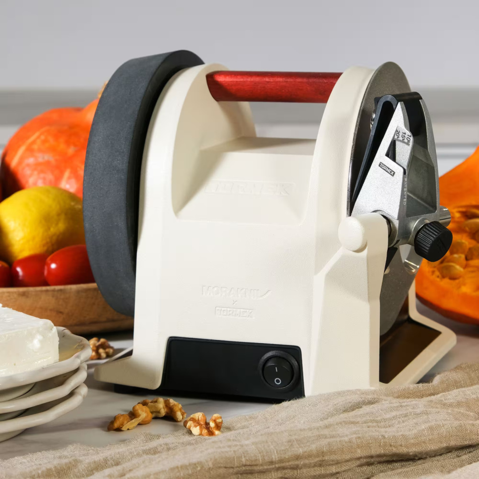 Tormek x Morakniv 1891, T-1 elektrisk knivsliber, White Linen