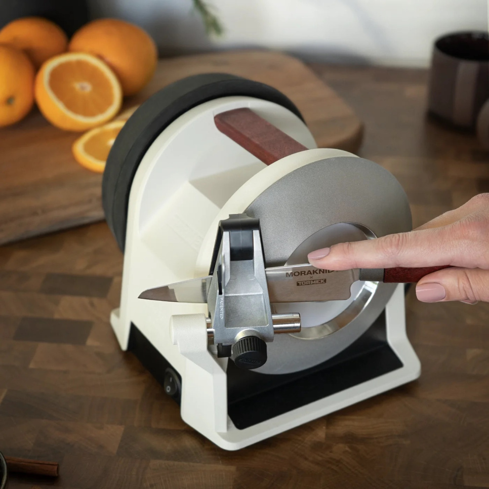 Tormek x Morakniv 1891, T-1 elektrisk knivsliber, White Linen