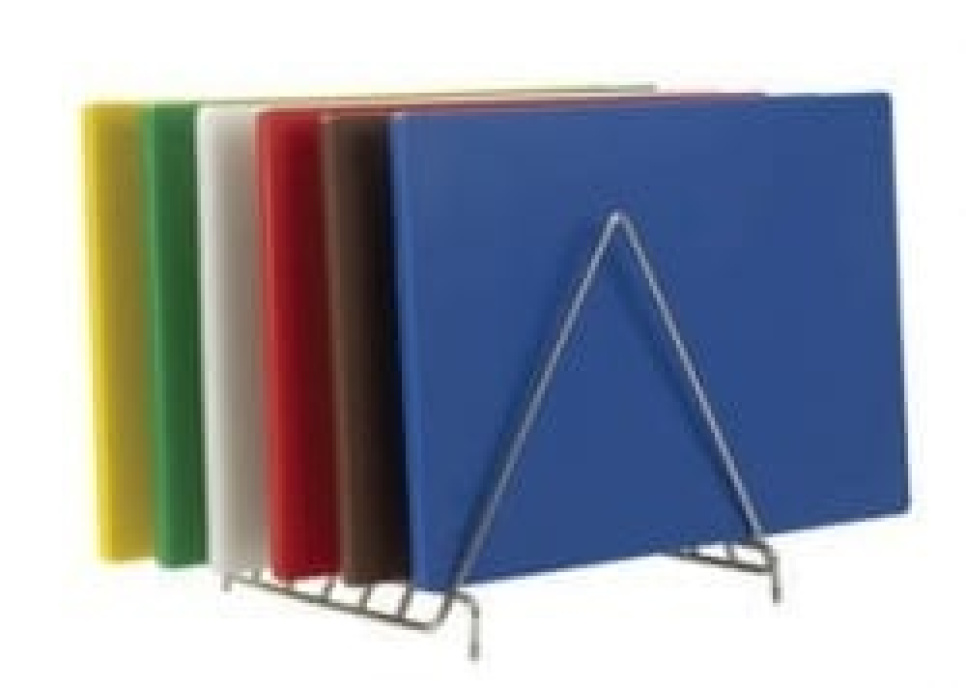 Skærebrætstativ i rustfrit stål