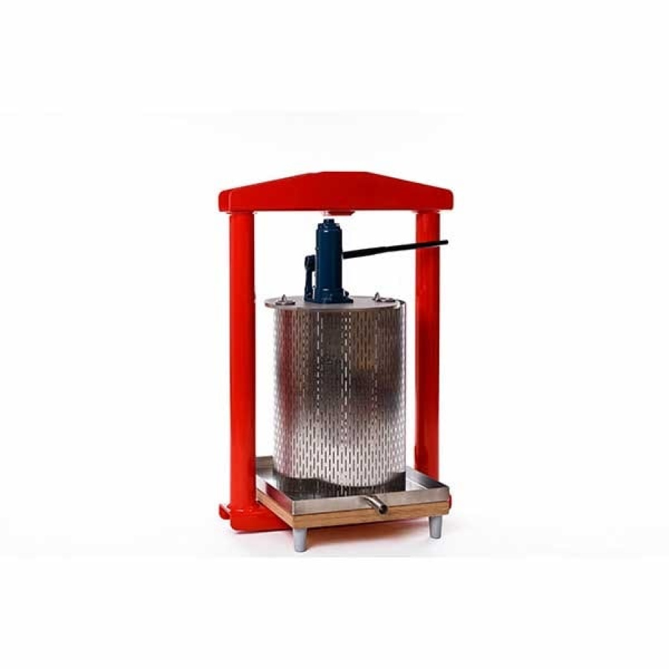 Hydraulisk frugtpresse, rustfrit stål, 50 L - Apple press i gruppen Køkkenmaskiner / Juicepresse & Juicemaskiner / Frugtpresser hos The Kitchen Lab (1557-24574)