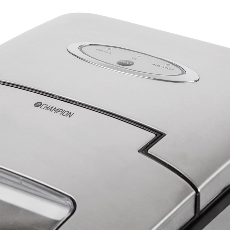 Ice Machine, 10kg/24h, stainless steel - Champion