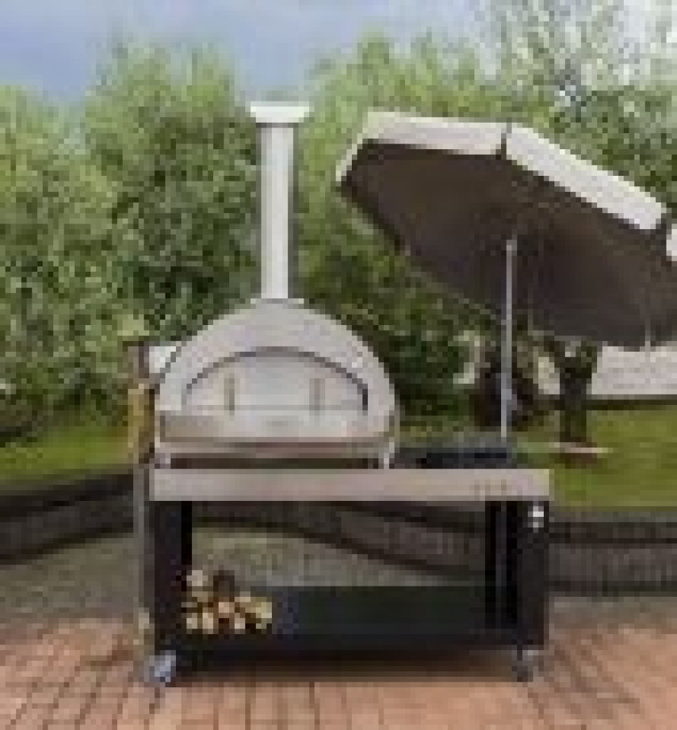 Mobil køkkenø/arbejdsbord, 160cm - Alfa Forni Mobil køkkenø/arbejdsbord, 160cm - Alfa Forni