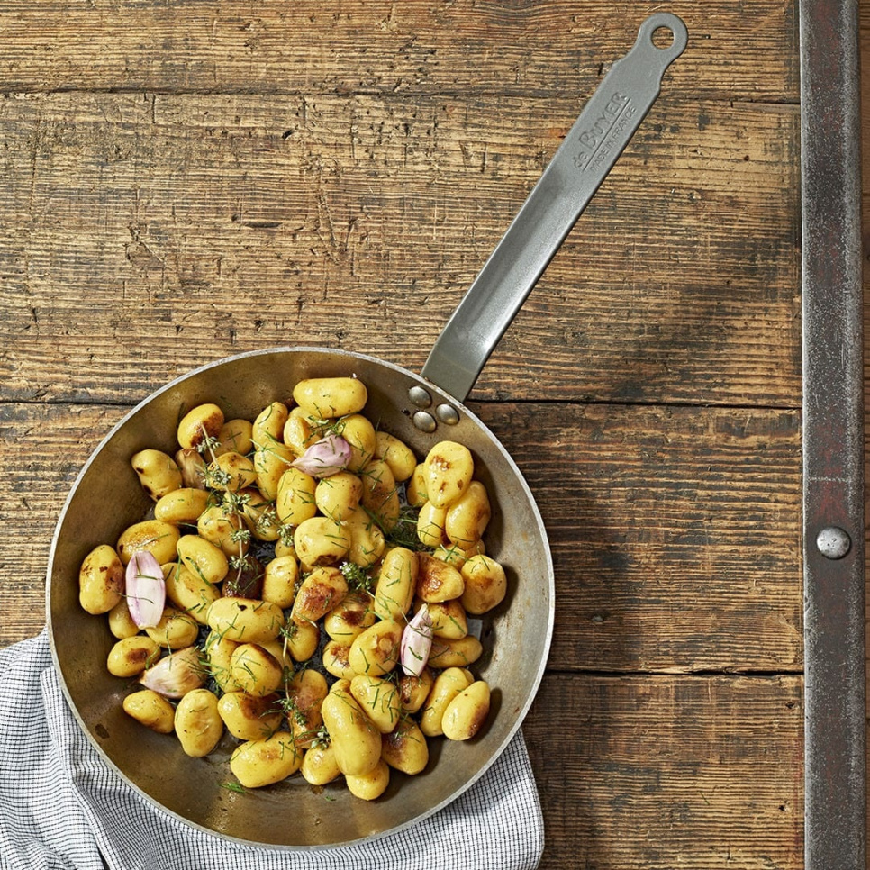 Stegepande i kulstofstål, Carbone Plus - de Buyer