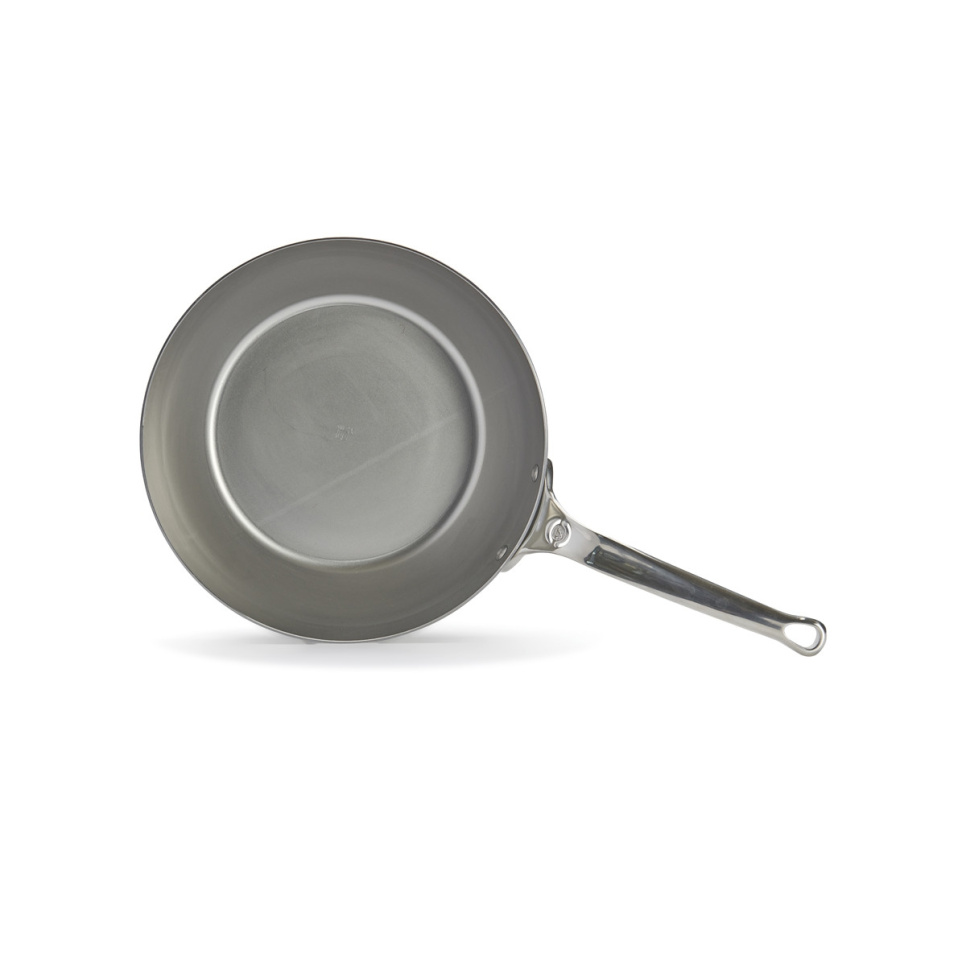 Sauteuse i kulstofstål med rustfrit stålhåndtag, 28 cm, mineral B Pro - de Buyer Sauteuse i kulstofstål med rustfrit stålhåndtag, 28 cm, mineral B Pro - de Buyer