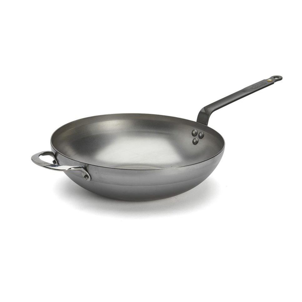 Wok, Mineral B Element - De Buyer - 32 cm i gruppen Madlavning / Stegepande / Wokpander hos The Kitchen Lab (1602-31883)