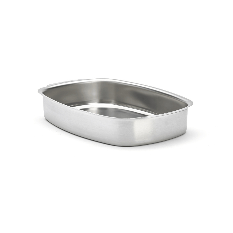 Ovnfad i rustfrit stål, 38 x 26 cm - de Buyer i gruppen Madlavning / Forme & Bakker / Ovnfast forme hos The Kitchen Lab (1602-32802)