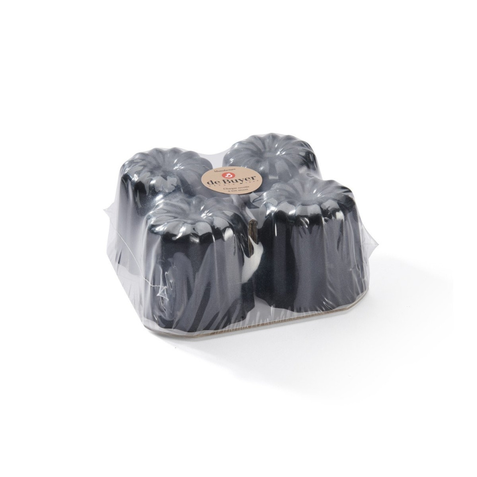 Kanelforme, nonstick, 4-pak - de Buyer