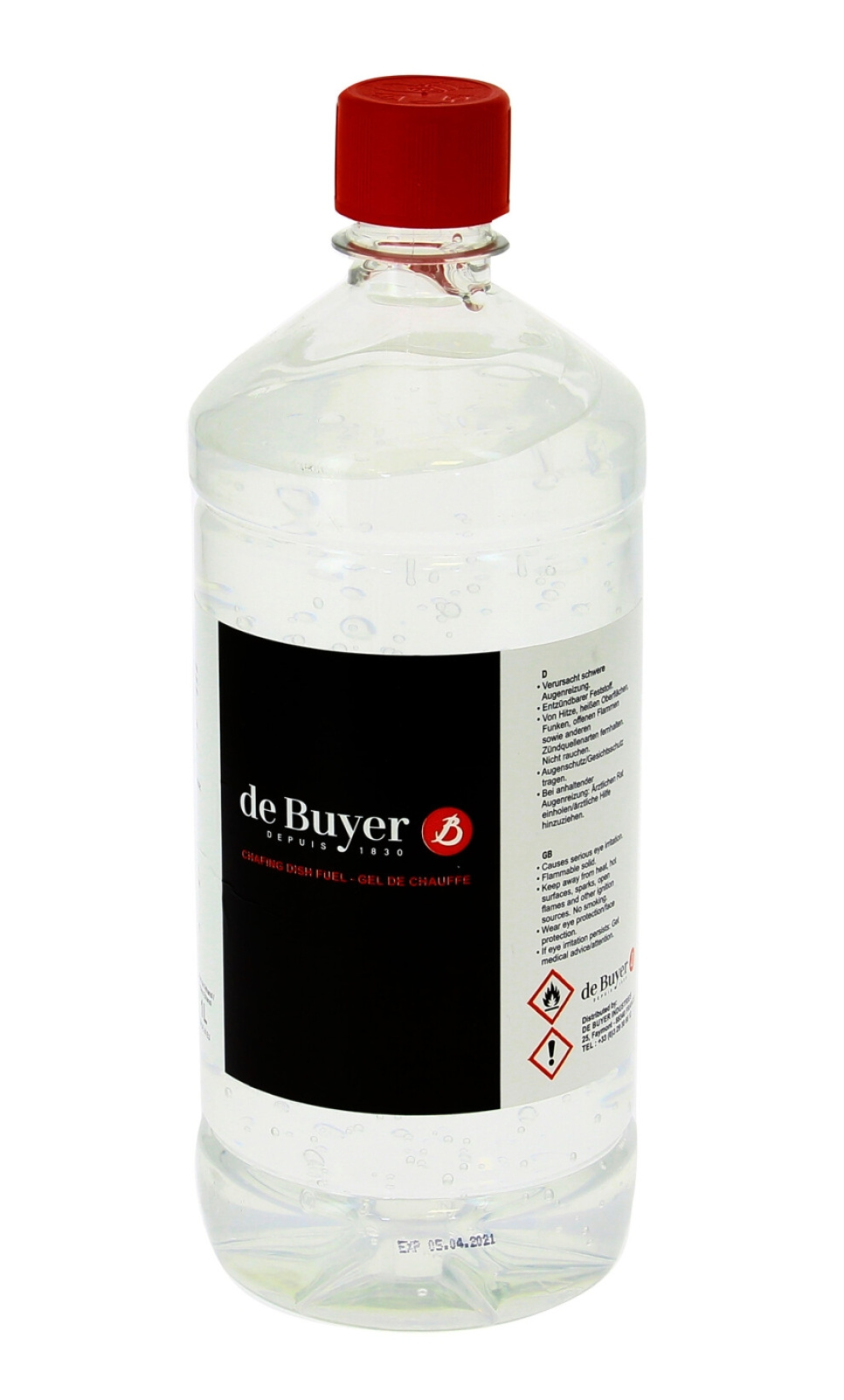 Brændergel, alkoholgel, 1 L - de Buyer i gruppen Borddækning / Andet til borddækning & servering hos The Kitchen Lab (1602-32814)