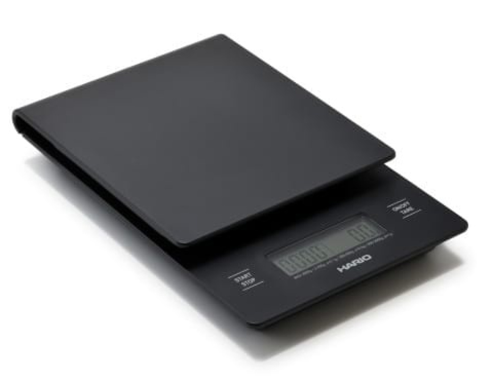 Hario Drip Scale, digital vægt med timer i gruppen Madlavning / Termometer og Målere / Køkkenvægte hos The Kitchen Lab (1636-13643)