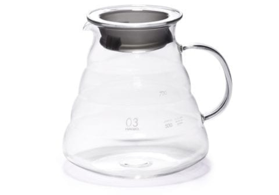 Hario V60 Range Server 800ml i gruppen Te & Kaffe / Kaffe tilbehør / Serveringskander hos The Kitchen Lab (1636-15243)