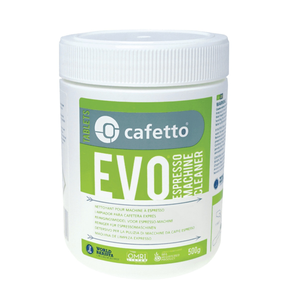 EVO Rengøringsmiddel til Espressomaskine 500g - Cafetto i gruppen Te & Kaffe / Kaffe tilbehør / Rengøring & Vedligeholdelse hos The Kitchen Lab (1638-15955)