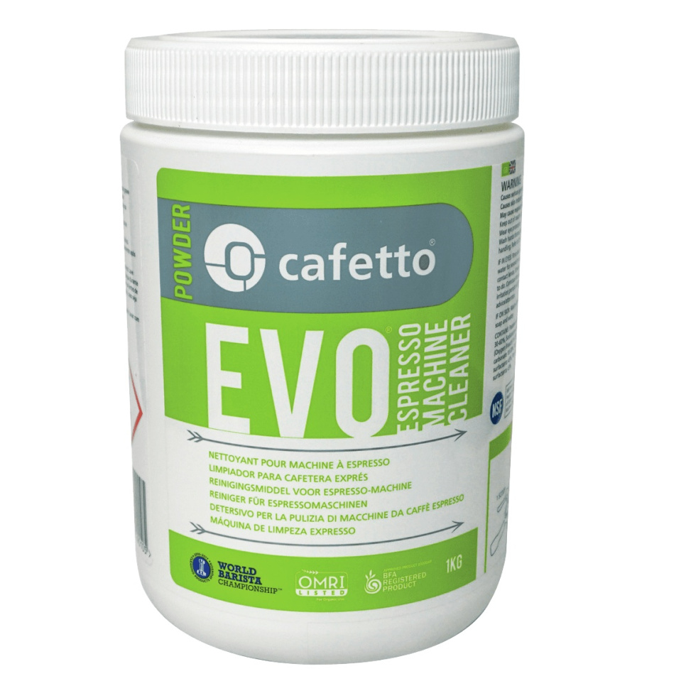 EVO Rengøringsmiddel til Espressomaskine 1kg - Cafetto i gruppen Te & Kaffe / Kaffe tilbehør / Rengøring & Vedligeholdelse hos The Kitchen Lab (1638-15958)