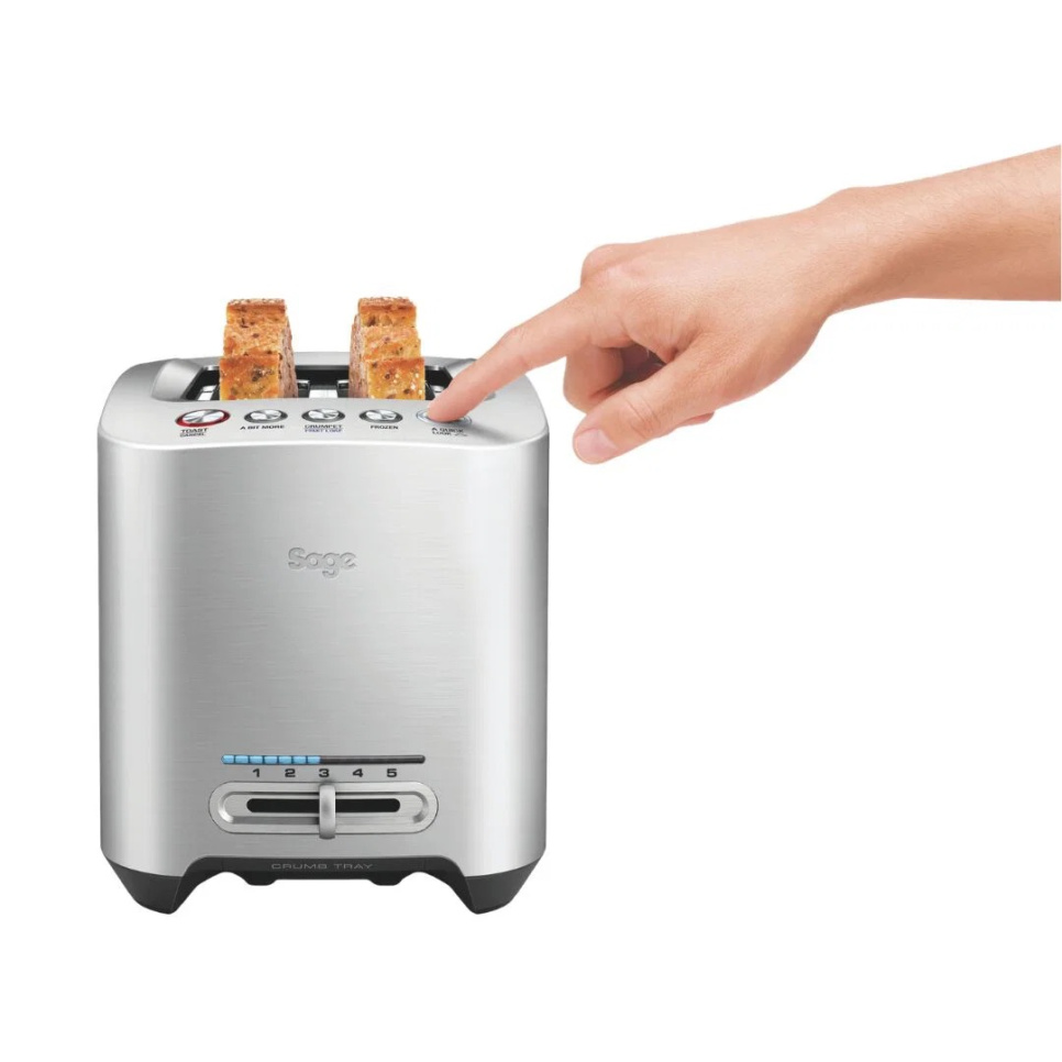 Brødrister 2 skiver The Smart Toast - Sage