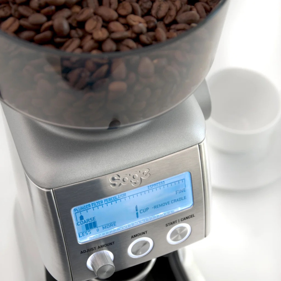 Kombikværn i rustfrit stål The Smart Grinder Pro- Sage