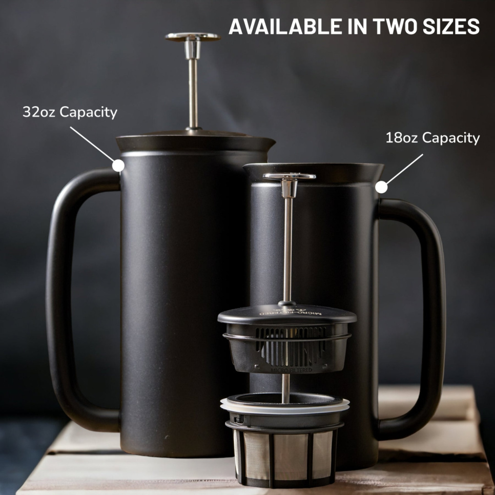 French Press P7, sort, 18 oz - Espro