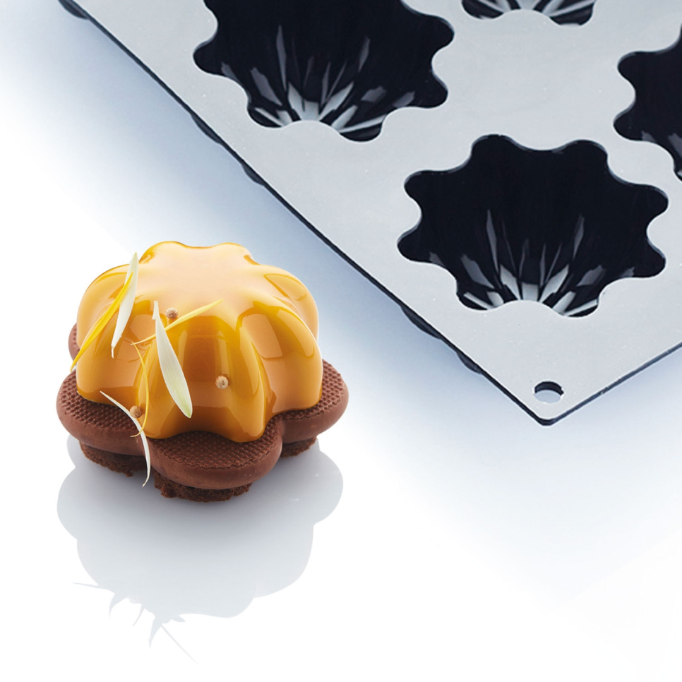 Silikoneform, sort, Medusa, 30SIL512 - Martellato Silikoneform, sort, Medusa, 30SIL512 - Martellato