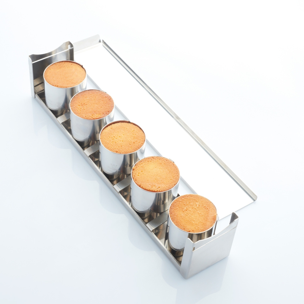 Bageform, Formsæt med 5 x Mini Cylinder - Martellato Bageform, Formsæt med 5 x Mini Cylinder - Martellato