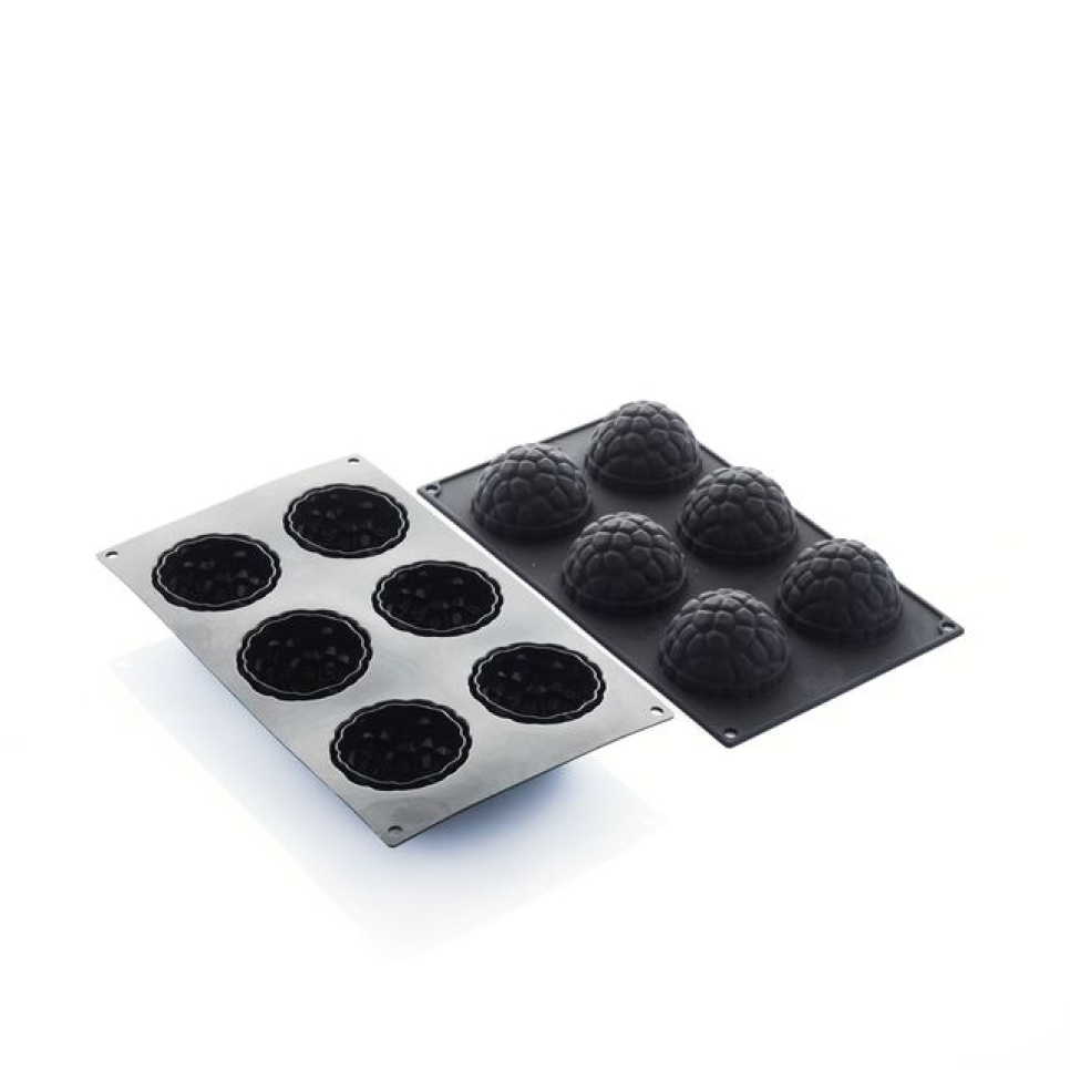 Silikoneform, sort, Mimosa, 30SIL524 - Martellato i gruppen Bagning / Bageforme / Silikone forme hos The Kitchen Lab (1710-31019)