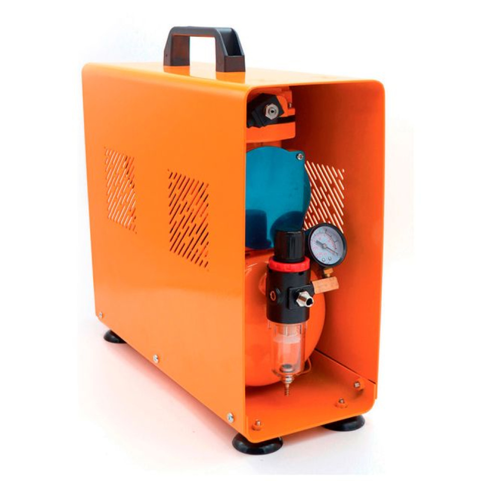 Airbrush-kompressor, 6 bar - Martellato i gruppen Bagning / Bageredskaber / Chokolade redskaber hos The Kitchen Lab (1710-31037)