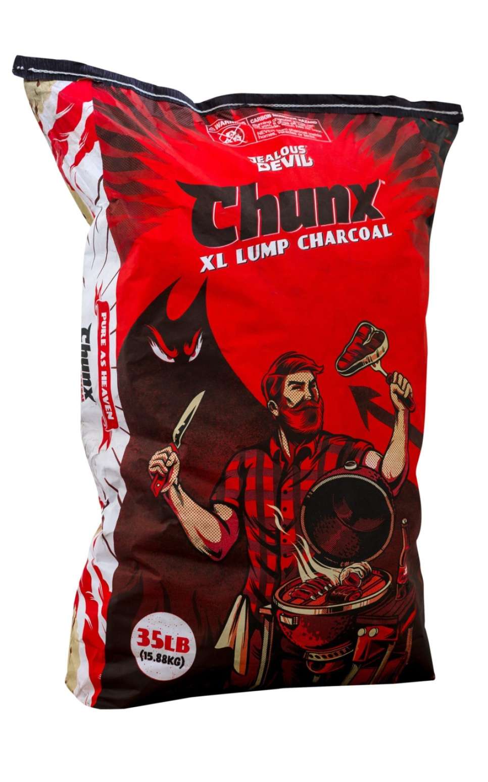 Grillkul, Chunx XL - Hardwood Lump Charcoal, 15,88 kg - Jealous Devil Grillkul, Chunx XL - Hardwood Lump Charcoal, 15,88 kg - Jealous Devil