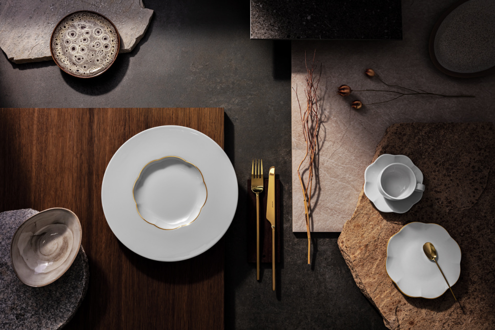 Kaffetallerken, hvid, Sonetto Bianco - Rosenthal Kaffetallerken, hvid, Sonetto Bianco - Rosenthal