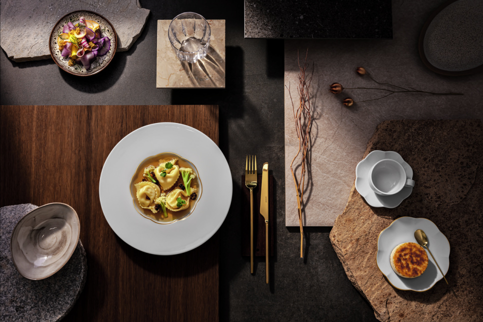 Kaffetallerken, hvid, Sonetto Bianco - Rosenthal Kaffetallerken, hvid, Sonetto Bianco - Rosenthal