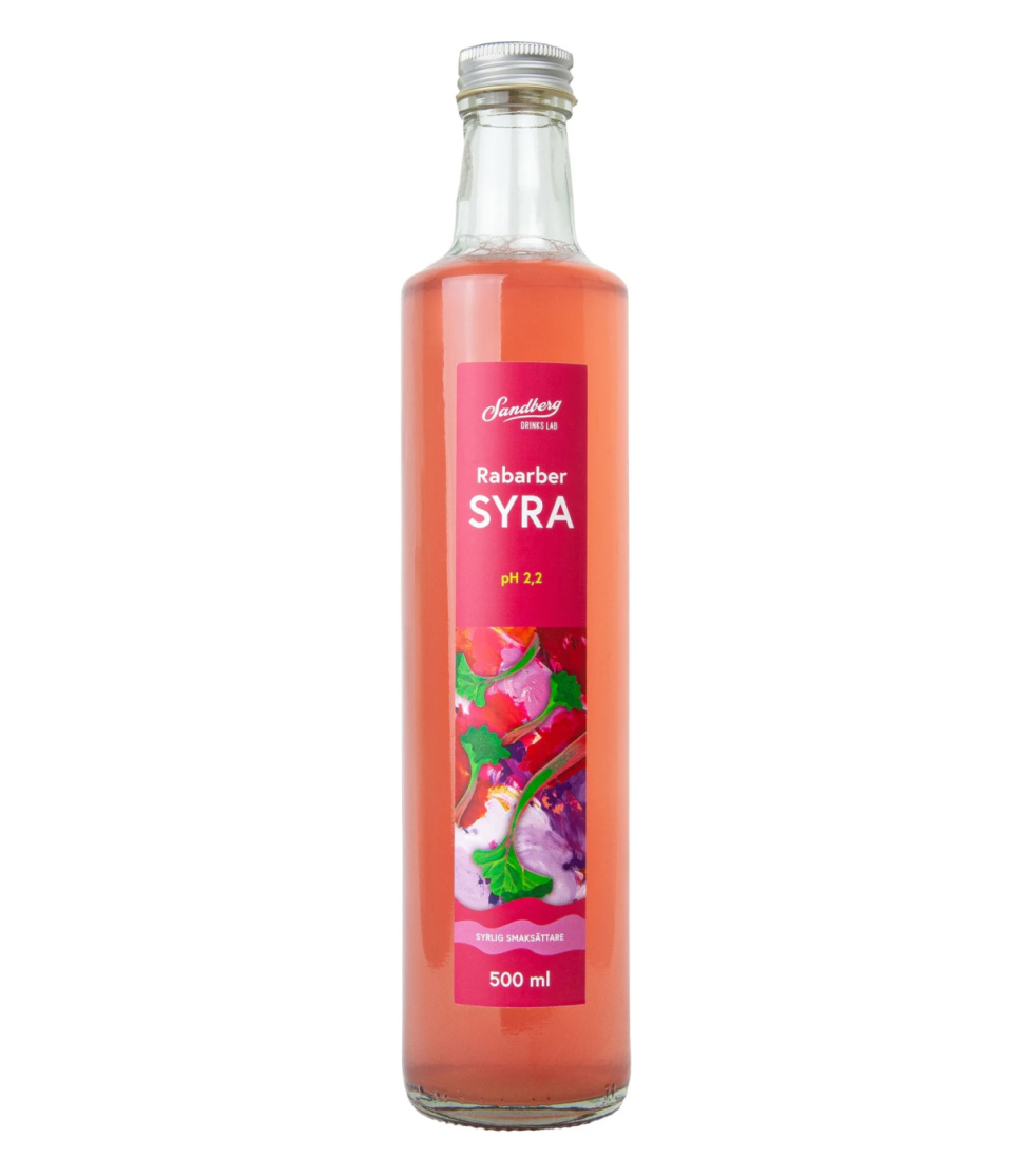 Rabarbersyre, 500 ml - Sandberg Drinks Lab i gruppen Bar & Vin / Bar udstyr / Øvrig bar udstyr hos The Kitchen Lab (1821-31126)