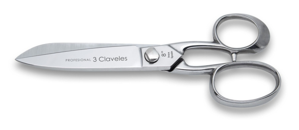 Køkkensaks i rustfrit stål, Professional - 3 Claveles - 20 cm i gruppen Madlavning / Køkkenredskaber / Saks hos The Kitchen Lab (1824-18823)