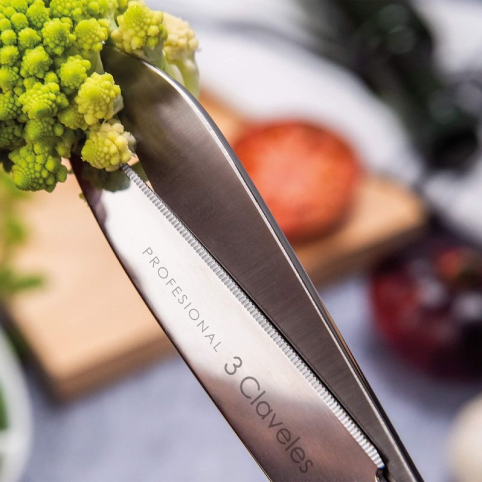 Køkkensaks i rustfrit stål, Professional - 3 Claveles - 20 cm